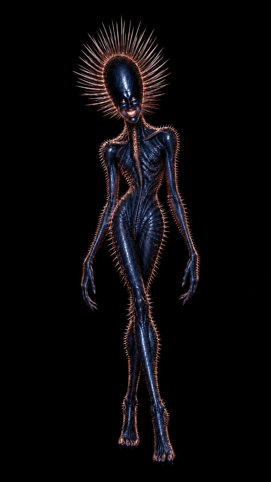 Full-length character portrait of Gideon